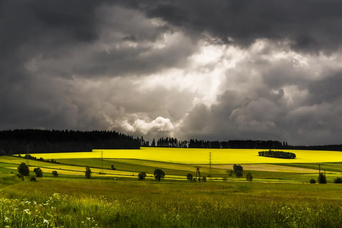 Poľnohospodárska krajina Liptova
